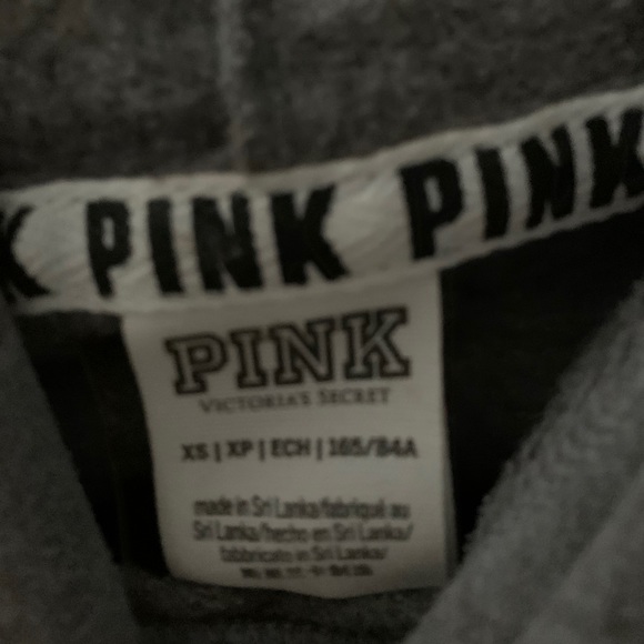 VS Pink Varsity Hoodie - Picture 3 of 3
